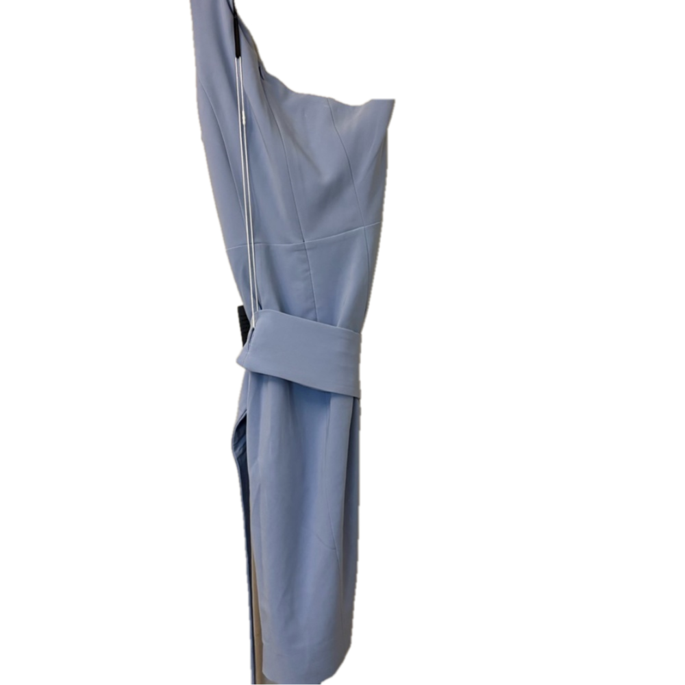 COPY - COPY - Lavish Alice Blue One Shoulder Cocktail Dress